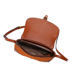 Sac à main en cuir Lanora Cognac Mac Alyster