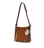 Sac à main en bandoulière Crystale Marron Mac Alyster