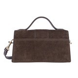 Sac à main Suède Ily Marron Lancaster