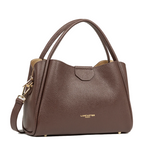 Sac à main en cuir Ida Marron Lancaster