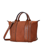 Sac à main Abrielle effet daim Marron Mac Alyster