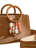 Sac à main S Camomille Pearl Sable