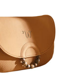 Sac à main en bandoulière Néflier Pearl Woomen Camel
