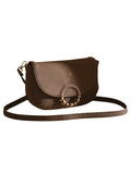 Sac à main en bandoulière Néflier Pearl Woomen Chocolat