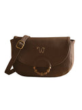 Sac à main en bandoulière Néflier Pearl Woomen Chocolat