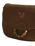 Sac à main en bandoulière Néflier Pearl Woomen Chocolat