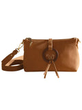 Petit sac à main en bandoulière Verveine Woomen Camel