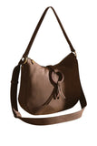 Sac à main épaule Verveine Woomen Chocolat
