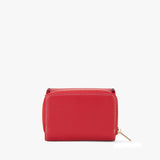 Petit portefeuille Petula rouge – Compact et tendance