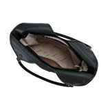 Sac cabas effet velours Glysia Noir Mac Alyster