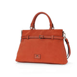 Sac à main effet velours Glysia Orange Mac Alyster