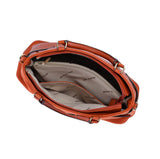 Sac à main effet velours Glysia Orange Mac Alyster
