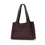 Sac shopping Fauve effet daim Marron Mac Alyster