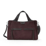 Sac à main Fauve effet daim Marron Mac Alyster