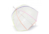 Parapluie Cloche Transparent Isotoner Néon