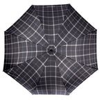 X-TRA Solid Folding Umbrella Isotoner Checkered Men 09379