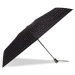 X-TRA Solid Isotoner Folding Umbrella Pearl Stripe 09406