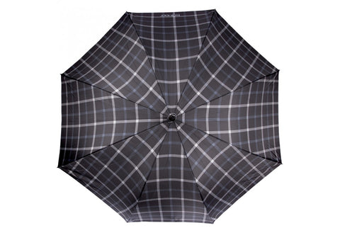 Folding umbrella X-TRA Solid Crook Isotoner Checks