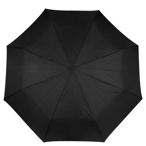 Isotoner 09482 Ultra-slim Umbrella Black