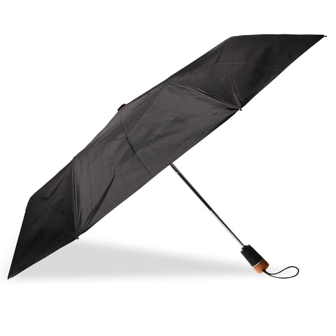Parapluie pliant X-TRA Solide Deluxe bois Isotoner  09486