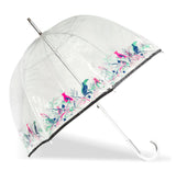Parapluie Cloche Transparent Isotoner Toucan 09496