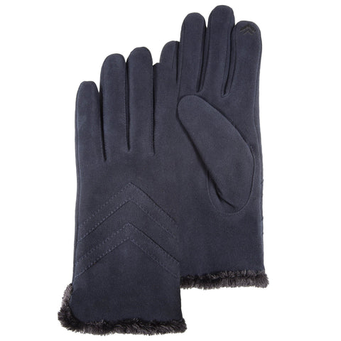 Women's leather gloves-Isotoner-85159