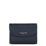 Lancaster Dune Back-to-Back Wallet 129-26 Dark Blue