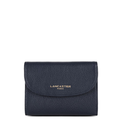 Lancaster Dune Back-to-Back Wallet 129-26 Dark Blue