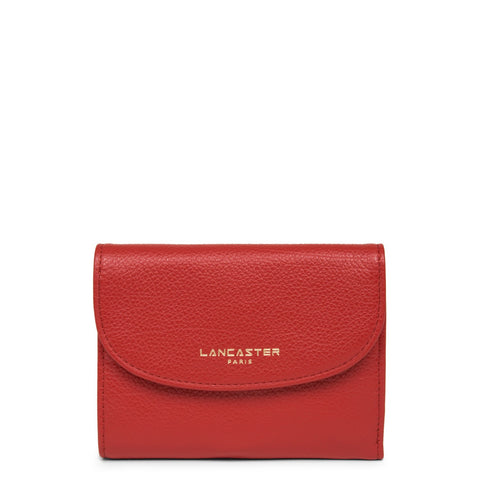 Lancaster Dune Back-to-Back Wallet 129-26 Red