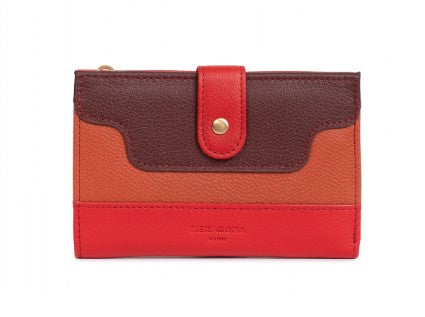 Women's leather wallet-Hexagona-Bahia-688265