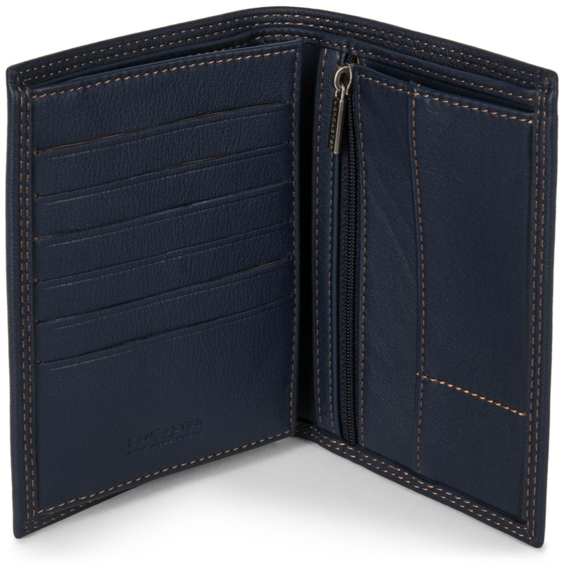 120-11 - Portefeuille à L'italienne Lancaster Soft Vintage 120-11 Noir 120-11 - Portefeuille à L'italienne Lancaster Soft Vintage 120-11 Noir