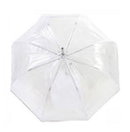 Parapluie Cloche Transparent Isotoner 09357 Noir