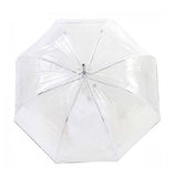 Parapluie Cloche Transparent Isotoner 09357 Noir